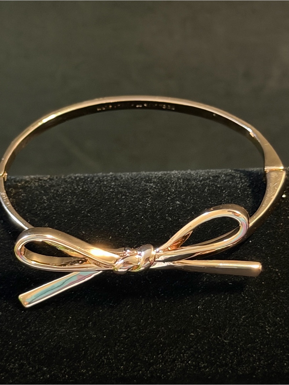 kate spade Rose Gold Signature Bangle Bracelet